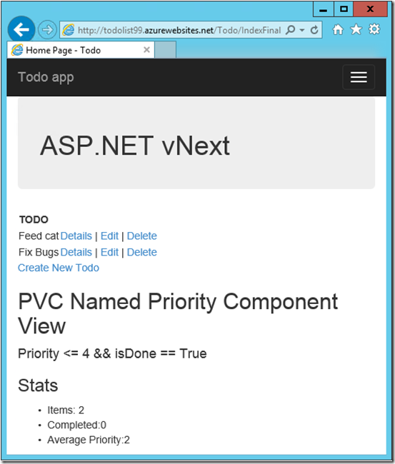 ASP.NET 5系列教程 (四)：向视图中添加服务和发布应用到公有云