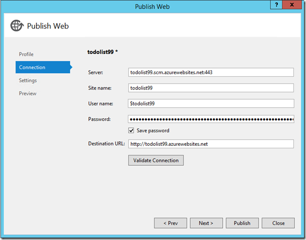 ASP.NET 5系列教程 (四)：向视图中添加服务和发布应用到公有云