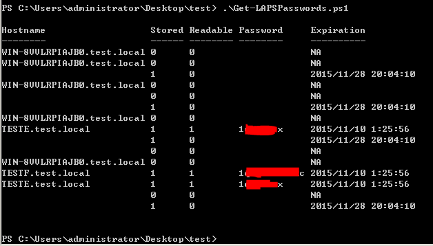 域渗透——Local Administrator Password Solution