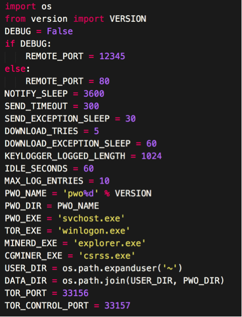 以欧洲组织为目标的基于python的恶意软件家族PWOBot