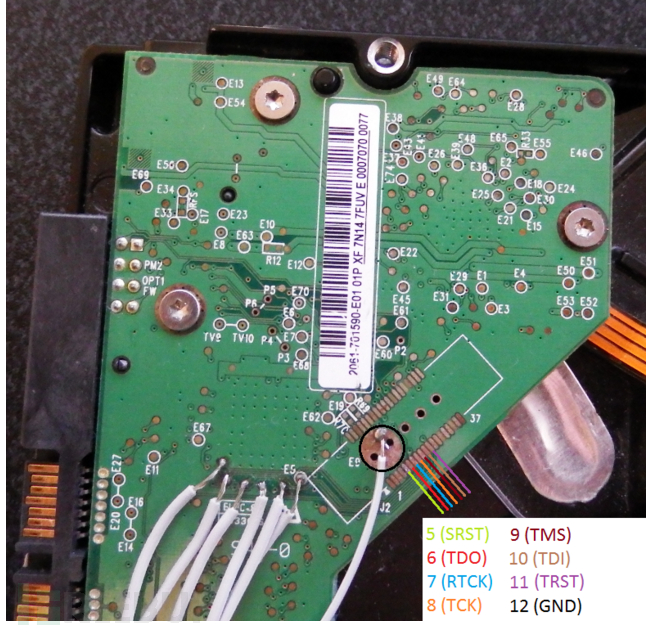 西数硬盘固件逆向分析