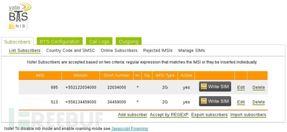 GSM Hacking：使用BladeRF、树莓派、YatesBTS搭建便携式GSM基站