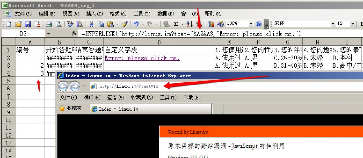 CSV Injection Vulnerability