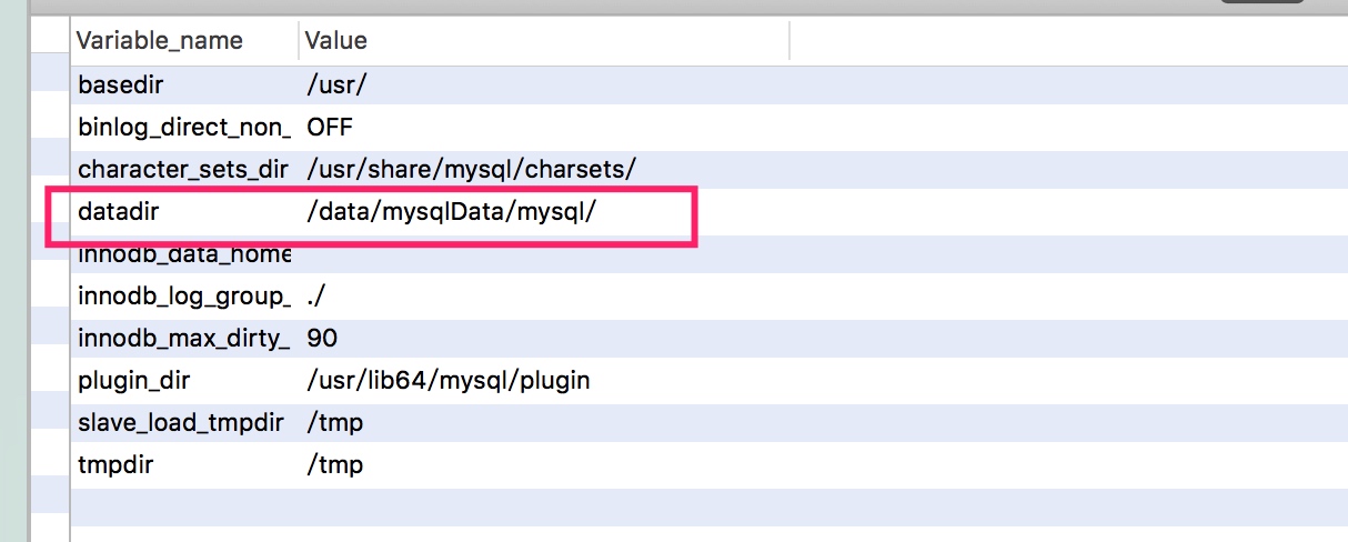 Linux Centos 迁移Mysql 数据位置