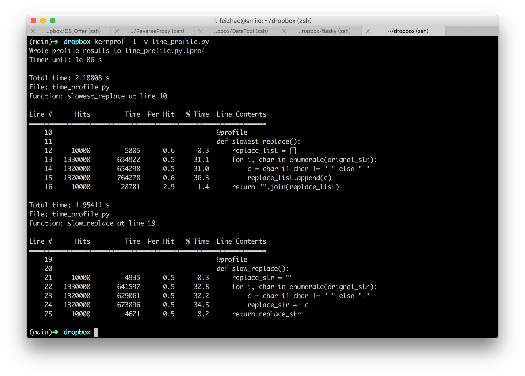 Python 性能分析大全