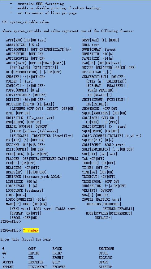 Oracle手动建库常见问题