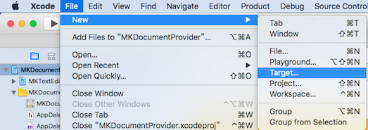 iOS扩展—Document Provider