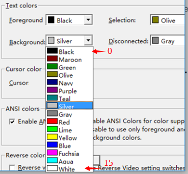 SSH Secure Shell Client的windows客户端样式设置