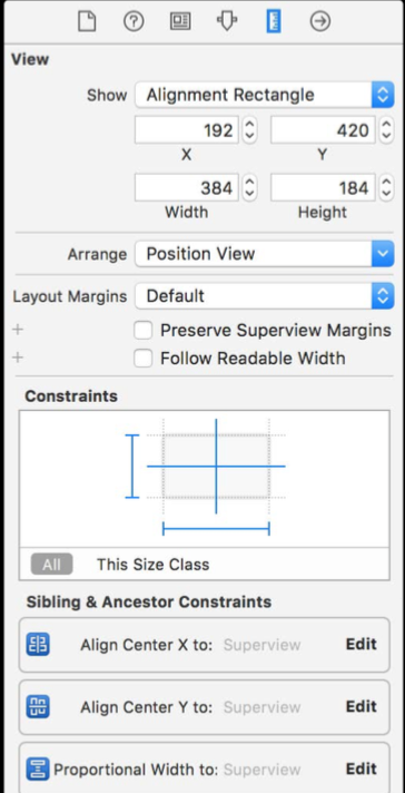 WWDC2016 Session笔记 - Xcode 8 Auto Layout新特性