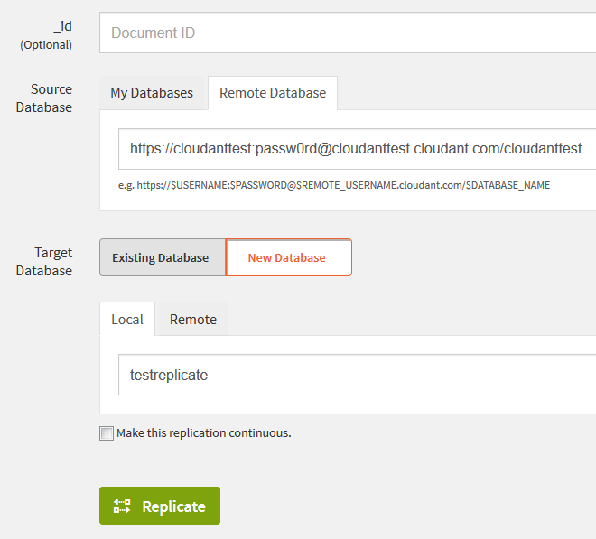 NoSQL 数据库 Cloudant