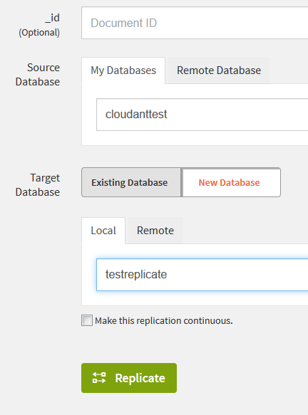 NoSQL 数据库 Cloudant