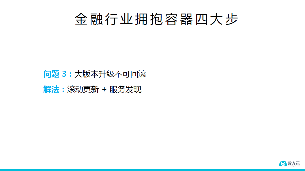 数人云CTO解读Docker 1.12和金融业容器化