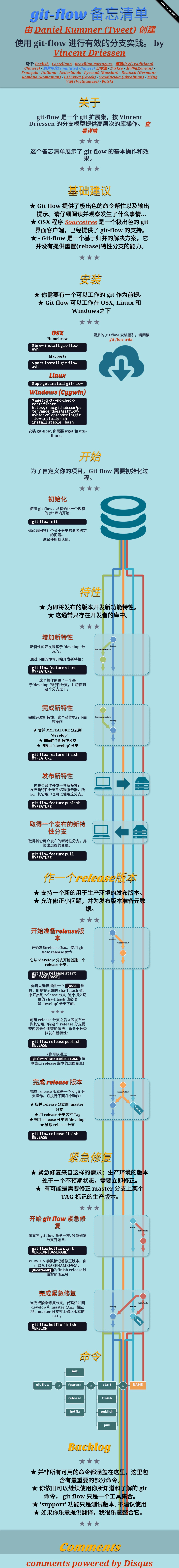 git flow---git中的一把利器