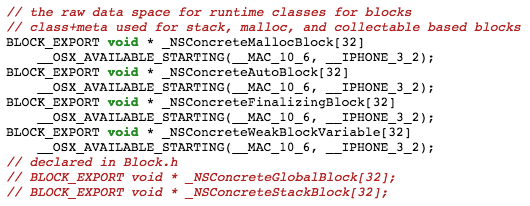 Objective-C中block实现和技巧学习