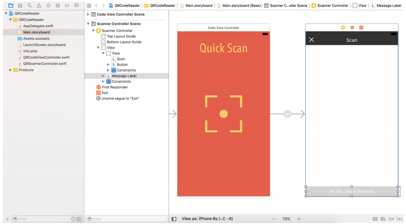 如何用Xcode 8和Swift 3 构建条形码和二维码识别器