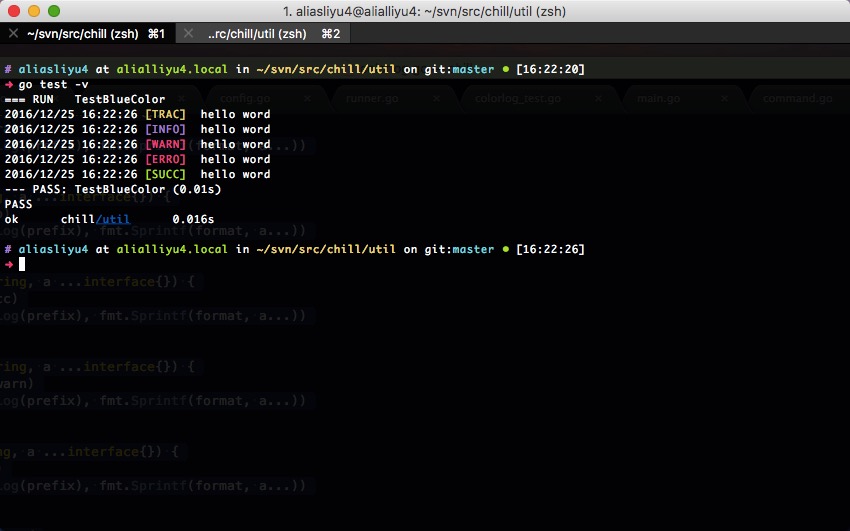 教你写一个 color 日志库（Golang）