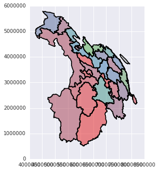 用Python做地图投影 - 多面孔的世界