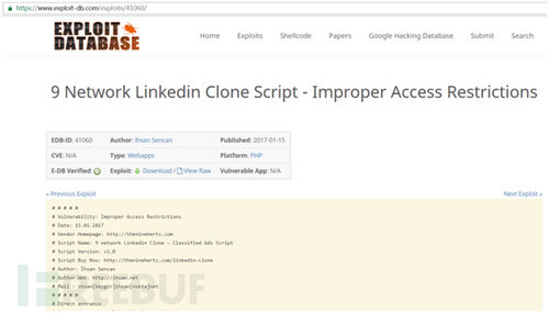 2016年度Web漏洞统计之Exploit-db