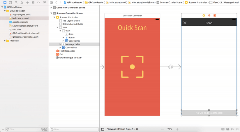 如何用Xcode8和Swift 3 构建条形码/二维码识别应用