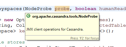 [源码阅读]Cassandra Nodetool 是如何输出json格式的？