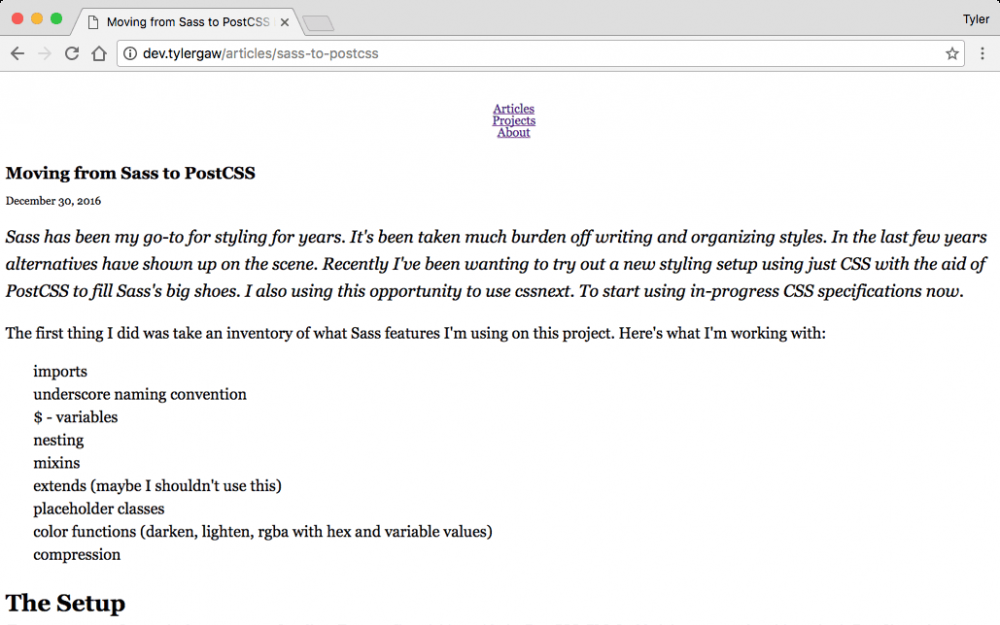 从Sass过渡到PostCSS