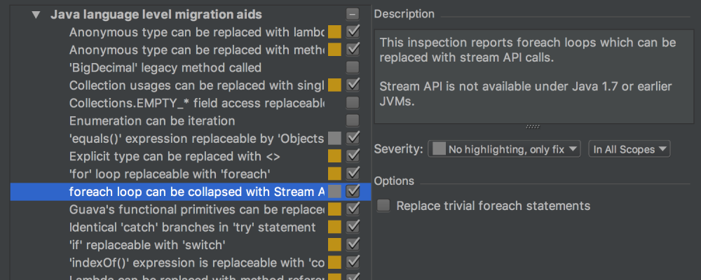 通过IntelliJ IDEA 2016.3 来更好使用Java 8的Stream API