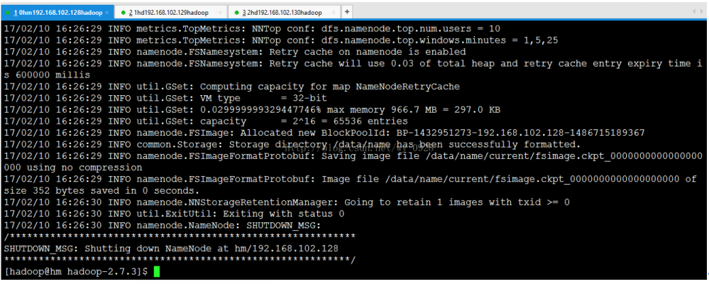 hadoop2.x单机搭建分布式集群超详细教程