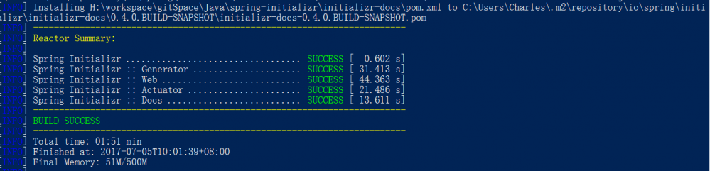 Spring Boot方式搭建自己的Spring Initializr 服务器。