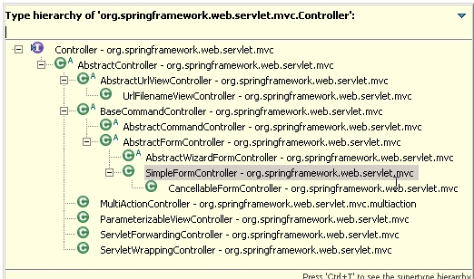 SpringMVC DispatcherServlet代码分析及运行过程