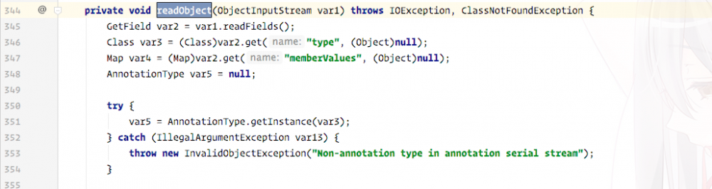 [Java unserialization] JRE8u20 反序列化漏洞分析