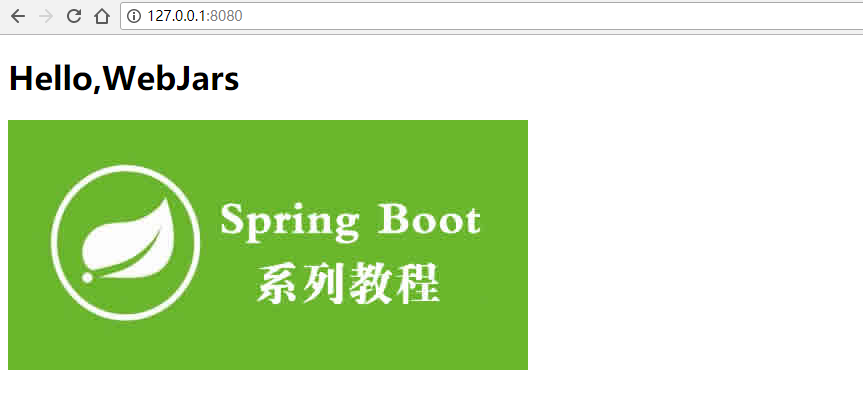 SpringBoot | 第十八章：web 应用开发之WebJars 使用