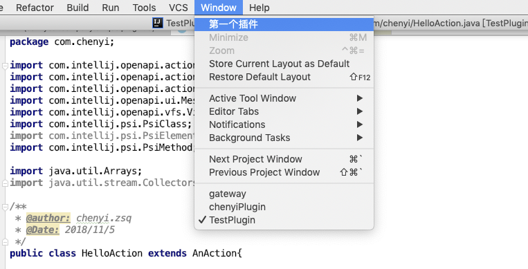 IDEA&amp;Android Studio Plugin开发