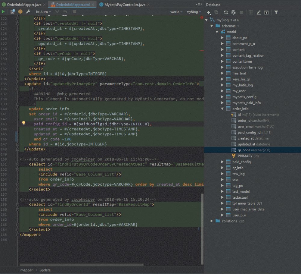 Mybatis sql 如何进行全自动补全 检测sql的正确性 提升开发效率