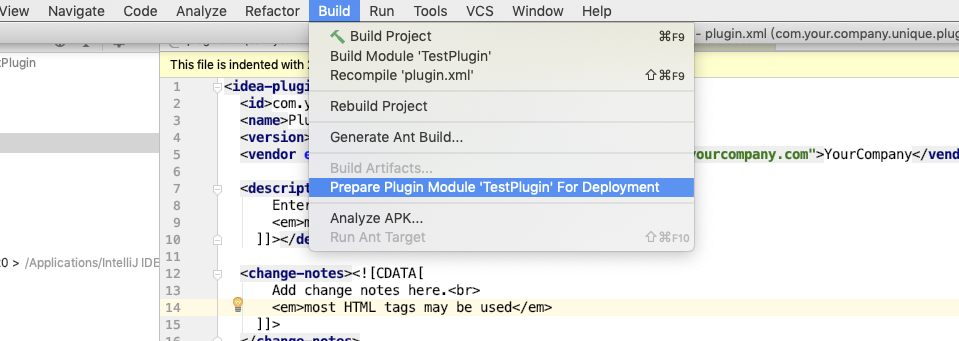 IDEA&amp;Android Studio Plugin开发