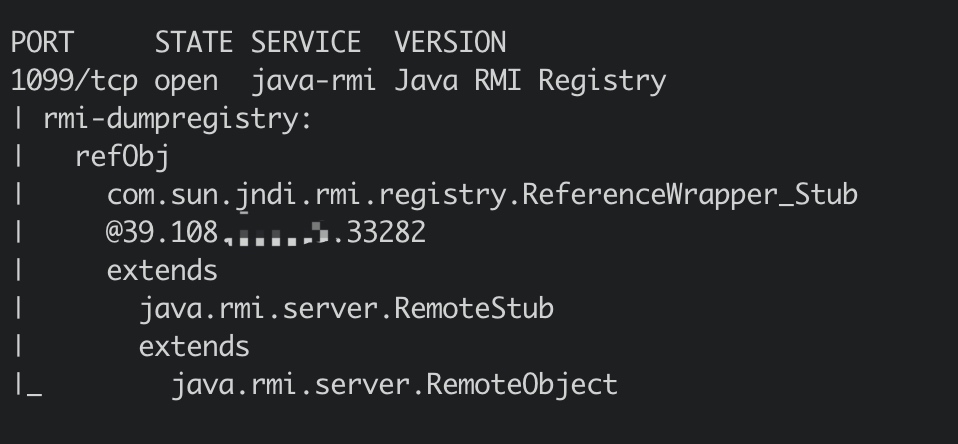 RMI ReferenceWrapper_Stub With Hostname