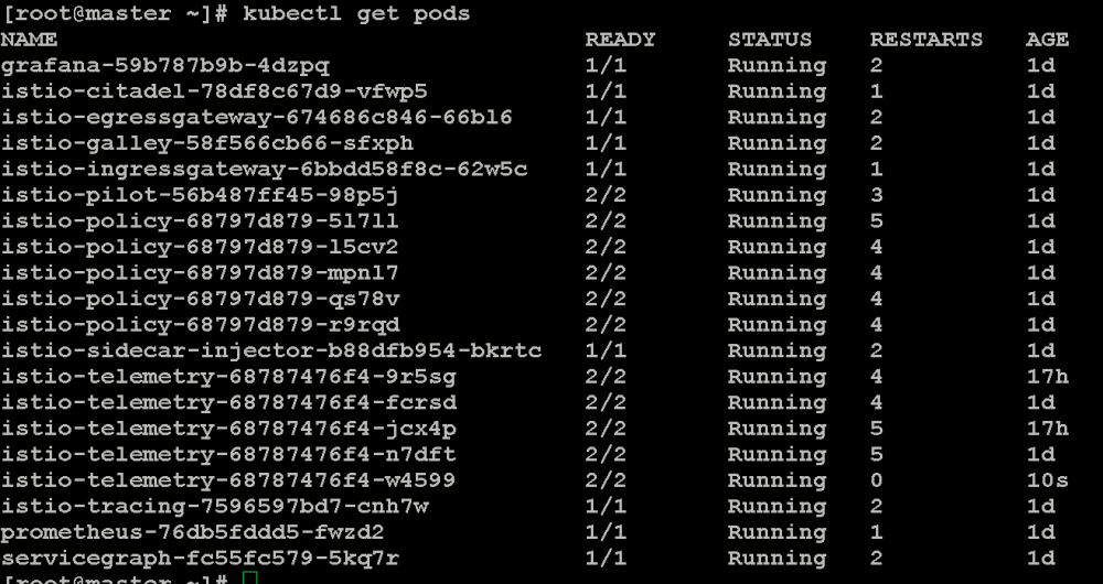 使用 Istio 实现基于 Kubernetes 的微服务架构