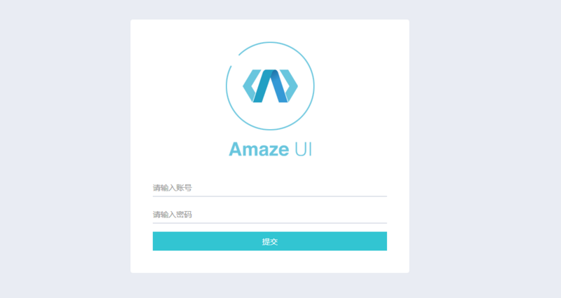 OA管理系统 - SpringBoot + AmazeUi