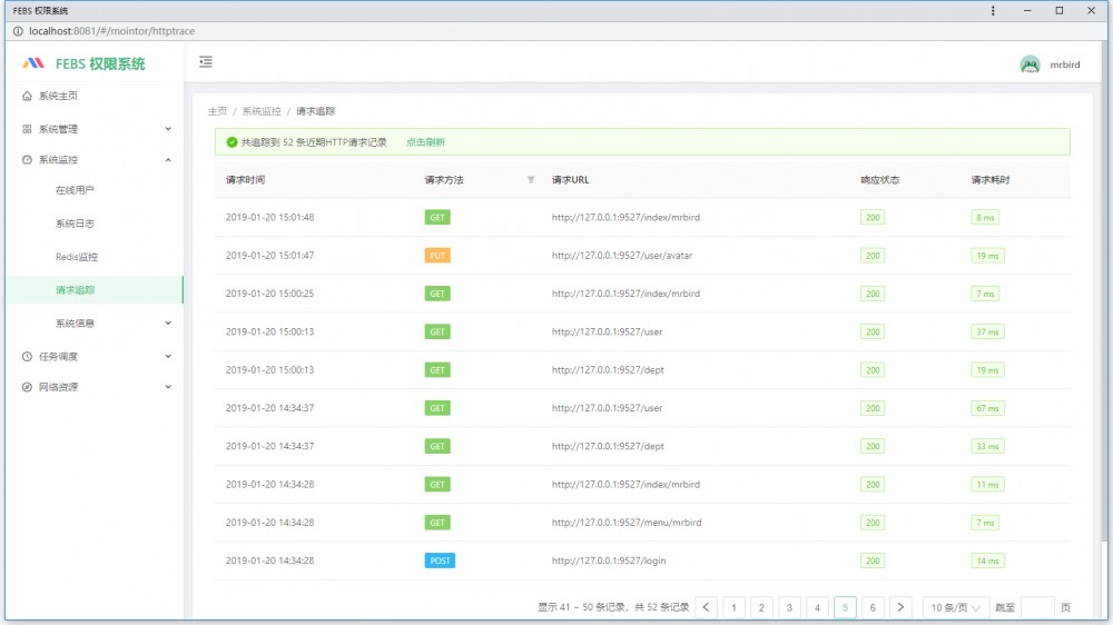 Febs Vue 版发布，基于 Spring Boot 的权限管理系统