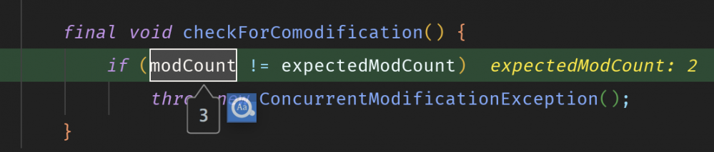 Java·ConcurrentModificationException的具体原因