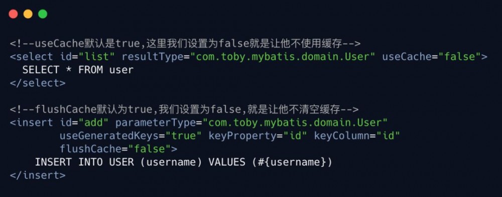 Mybaitis 缓存的优化