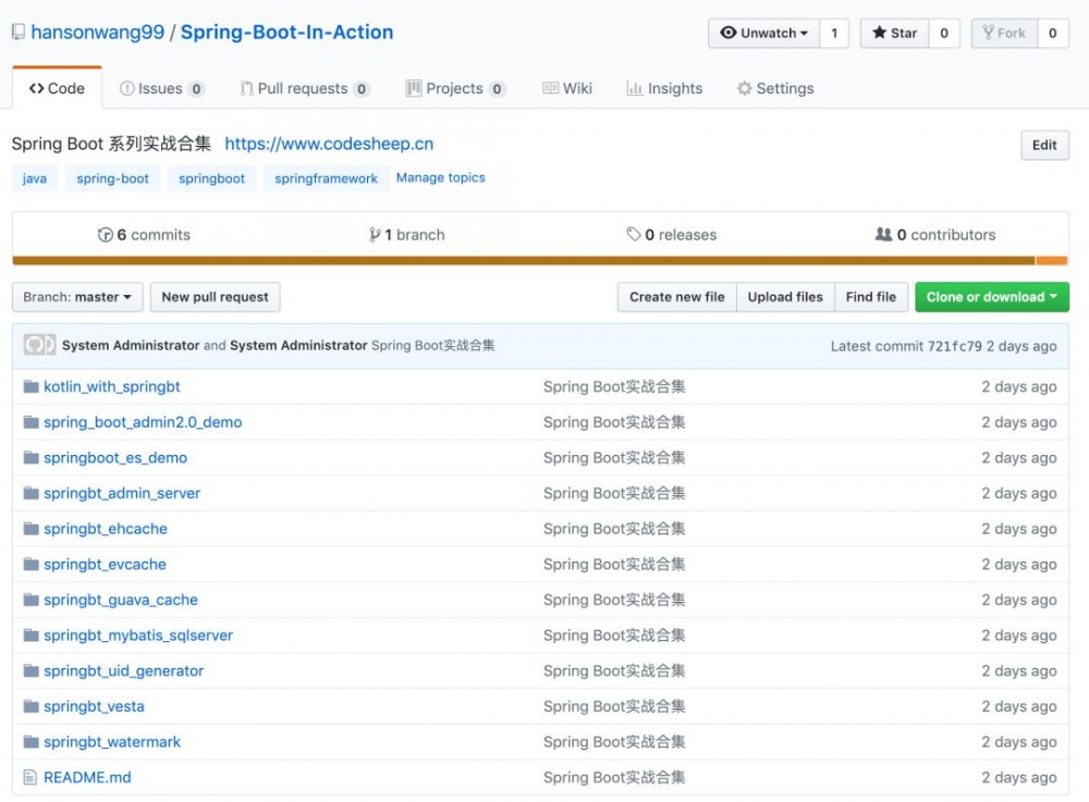 一份适合初学者的 Spring Boot 系列实战文章合集（附源码）