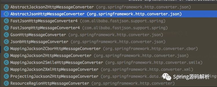 Spring 中 HttpMessageConverter 的工作原理