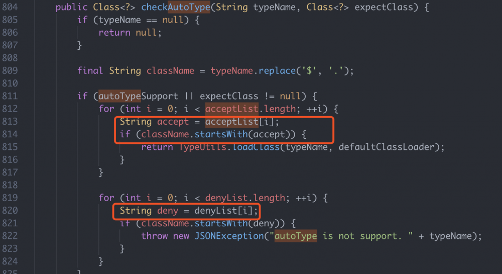 FastJson 反序列化学习