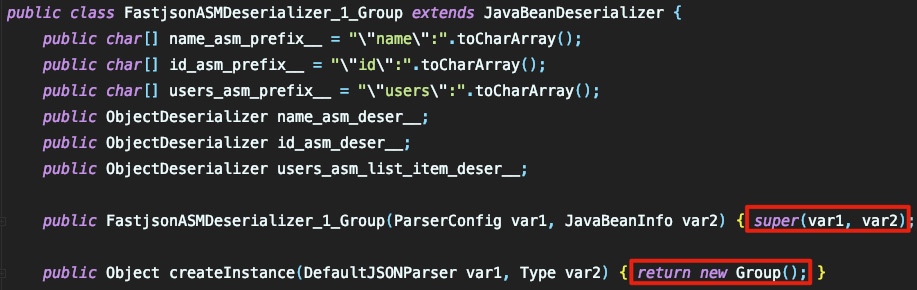 Fastjson 流程分析及RCE分析