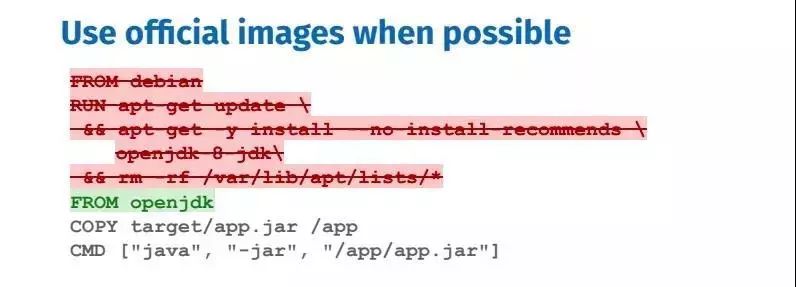 一个优雅的Dockerfile是怎样炼成的？