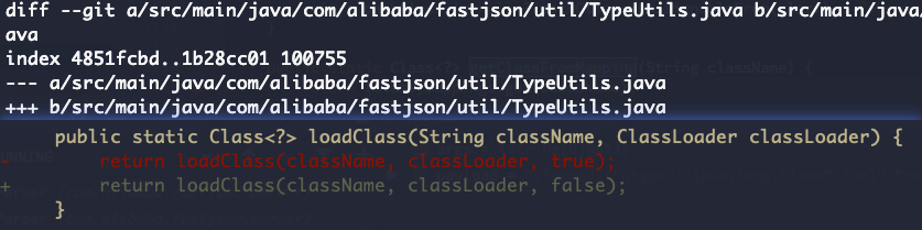 FastJson 远程代码执行漏洞分析报告