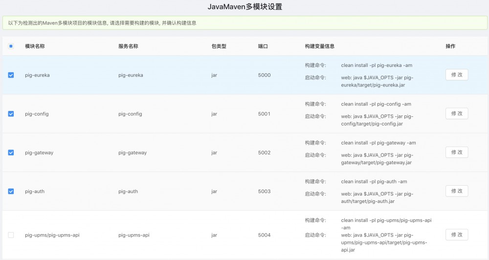 Rainbond Java Maven 多模块源码构建