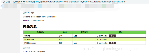 史上最详 Thymeleaf 使用教程